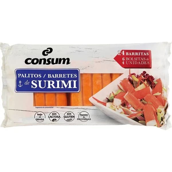 Palitos de Surimi - 0.45 kg - Imagen del producto en Findit