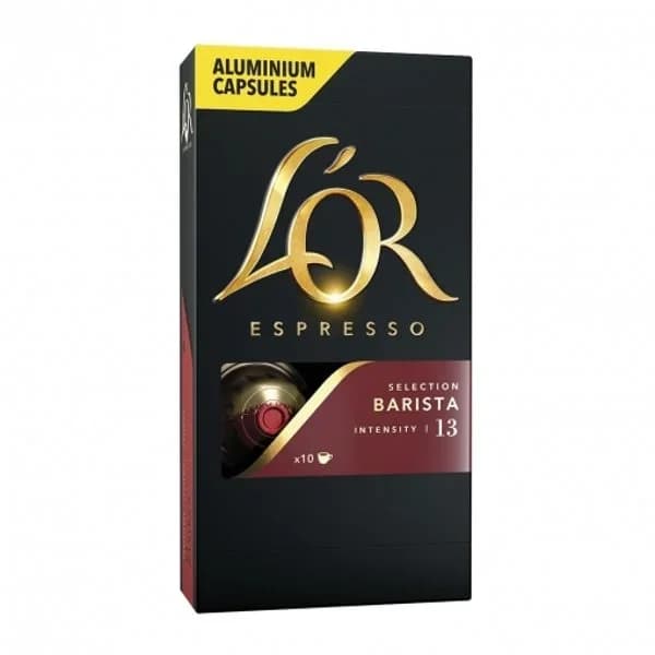 Café selección barista en cápsulas L'Or Espresso compatible con Nespresso 10 unidades de 5,2 g. - 0.05 kg - Imagen del producto en Findit