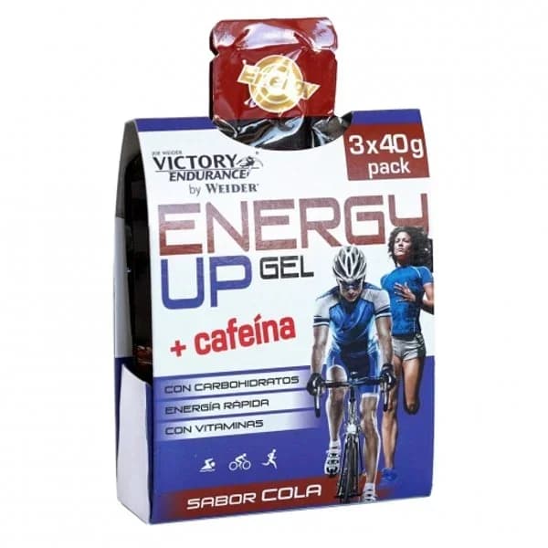 Gel energético + cafeína sabor cola Victory Endurance pack de 3 bolsitas de 40 g. - 0.12 kg - Imagen del producto en Findit