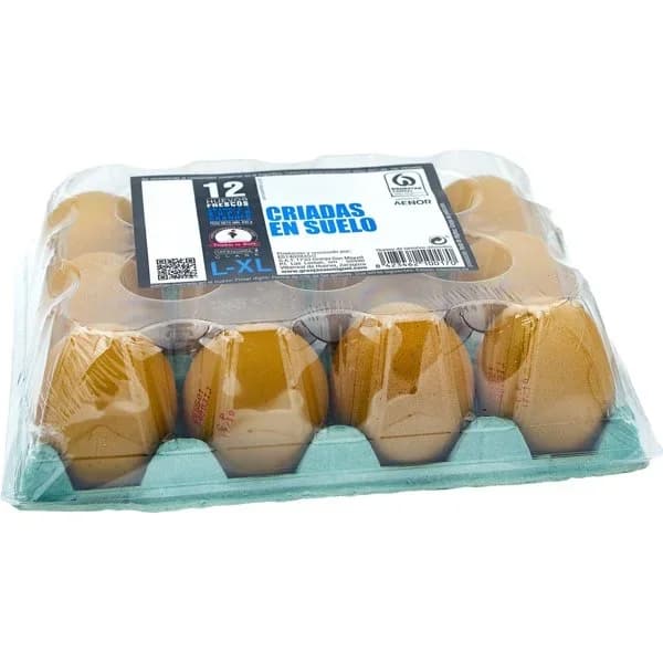 Huevos Suelo Super Grandes L-Xl - 12 ud - Imagen del producto en Findit