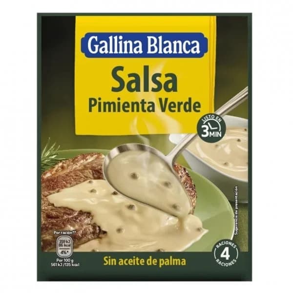Salsa Deshidratada Pimienta Verde 50G - 0.05 kg - Imagen del producto en Findit