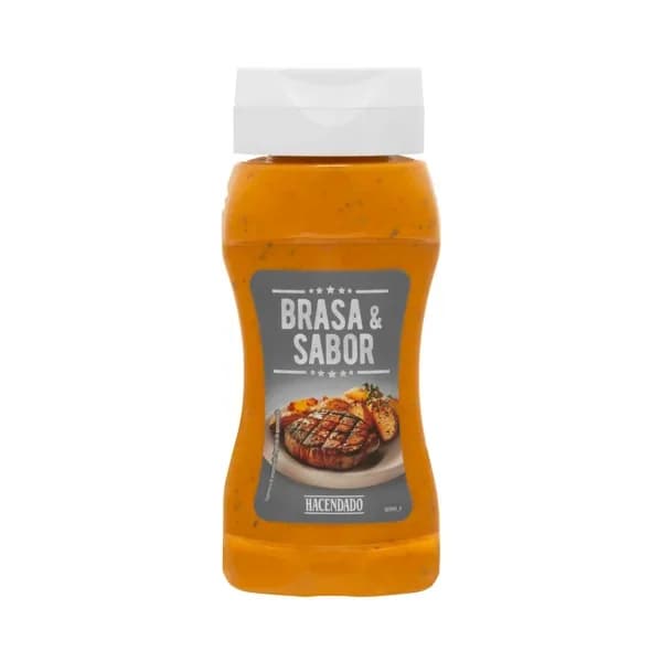Salsa Brasa & Sabor Hacendado - 0.31 l - Imagen del producto en Findit