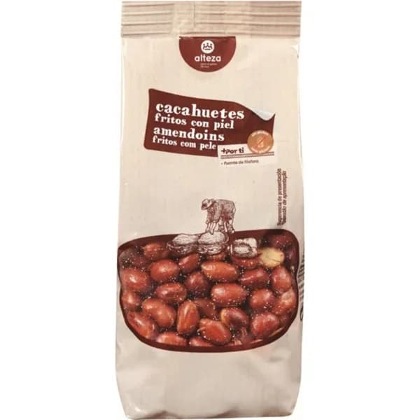 Cacahuete Frito Salado Piel - 0.25 kg - Imagen del producto en Findit