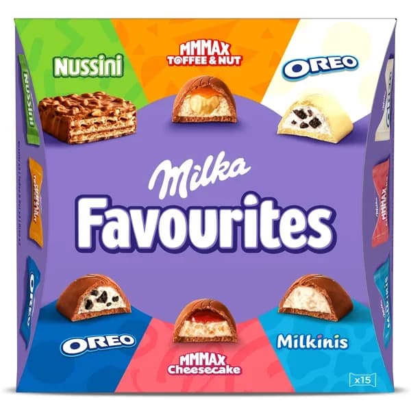 Surtido de bombones favourites Milka caja 141 g - 0.14 kg - Imagen del producto en Findit