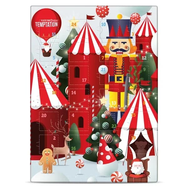 Calendario de adviento chocolate con leche Temptation de Dia caja 75 g - 0.13 kg - Imagen del producto en Findit