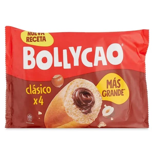 Bollos rellenos de cacao Bollycao bolsa 228 g - 0.23 kg - Imagen del producto en Findit