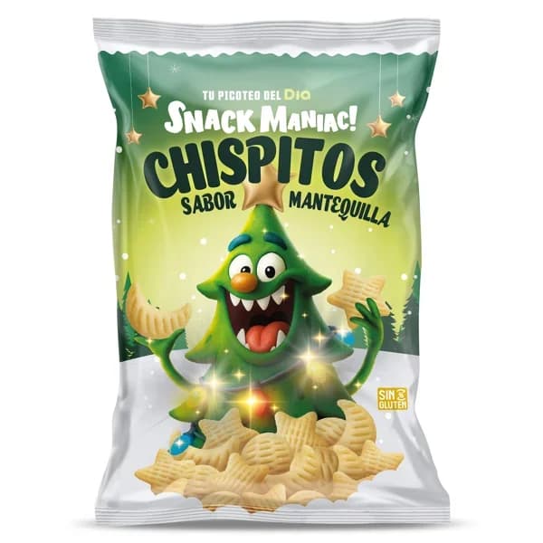 Chispitos sabor mantequilla Snack Maniac de Dia bolsa 100 g - 0.2 kg - Imagen del producto en Findit
