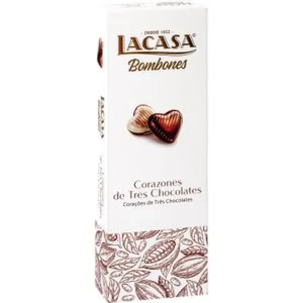 Bombones Corazón 3 Chocolates - 0.06 kg - Imagen del producto en Findit