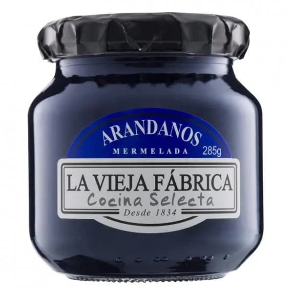 Mermelada de arándanos LA VIEJA FABRICA C. Selecta, frasco 285 g - 0.29 kg - Imagen del producto en Findit