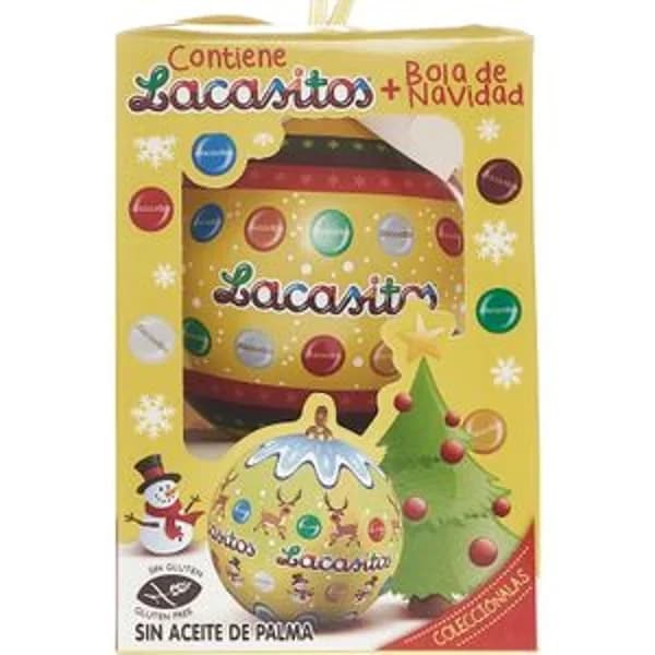 Lacasitos Bola Navidad - 1 ud - Imagen del producto en Findit