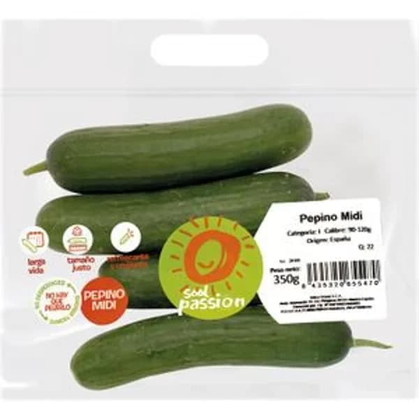Mini pepino Midi - 0.35 kg - Imagen del producto en Findit