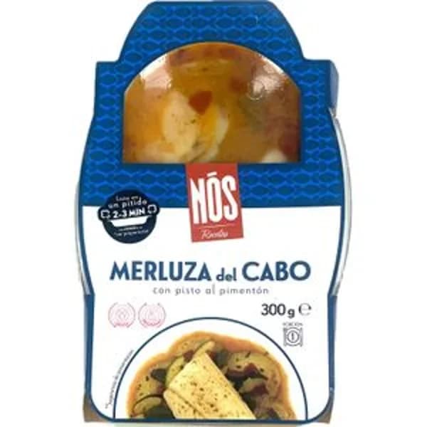 Merluza con Pisto al Pimentón - 0.3 kg - Imagen del producto en Findit