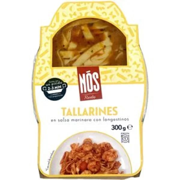 Tallarines con Salsa Marinara y Langostinos - 0.3 kg - Imagen del producto en Findit