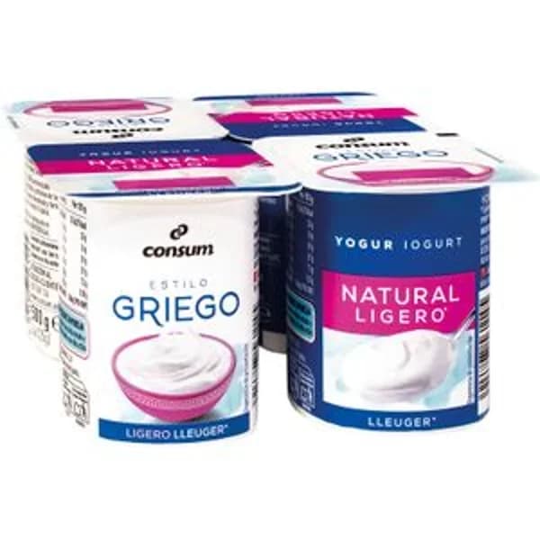 Yogur Griego Ligero - 0.5 kg - Imagen del producto en Findit