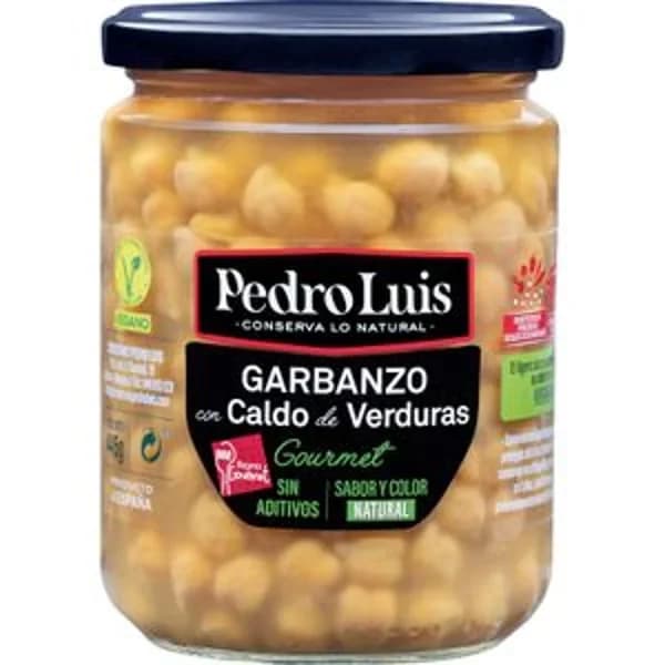 Garbanzo Pedrosillano Con Caldo de verduras - 5 kg - Imagen del producto en Findit