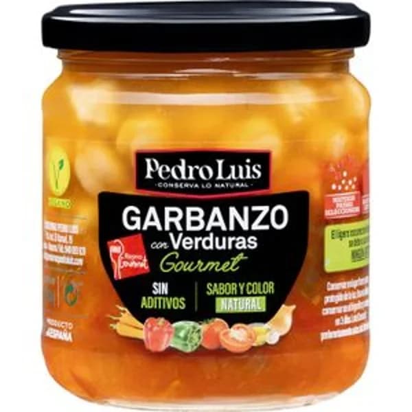 Garbanzo con Verduras - 0.35 kg - Imagen del producto en Findit