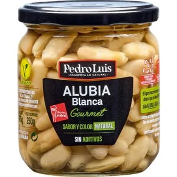 Alubia Blanca Frasco - 0.25 kg - Imagen del producto en Findit