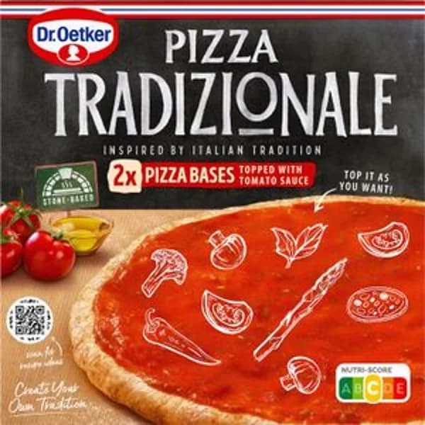 Base Pizza Tradizionale con Tomate x2 - 0.61 kg - Imagen del producto en Findit