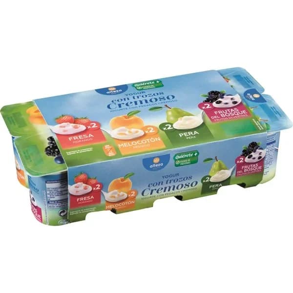 Yogur Cremoso con Trozos 8UD - 1 kg - Imagen del producto en Findit