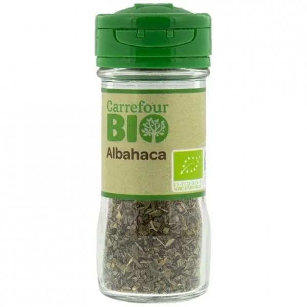 Albahaca ecológica Carrefour Bio 12 g. - 0.01 kg - Imagen del producto en Findit