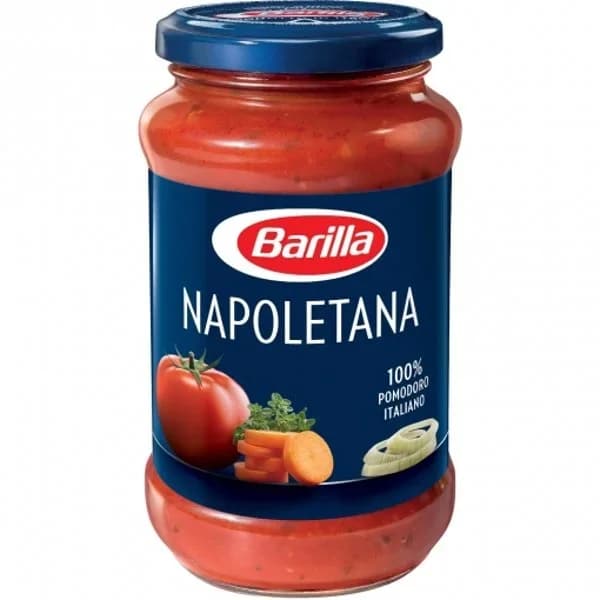 Salsa napolitana Barilla sin gluten tarro 400 g. - 0.4 kg - Imagen del producto en Findit
