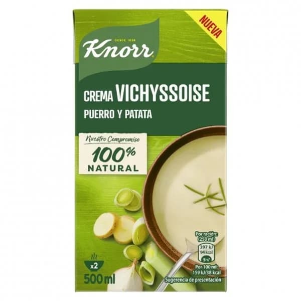 Crema de Puerro y Patata 500ML - 0.5 l - Imagen del producto en Findit
