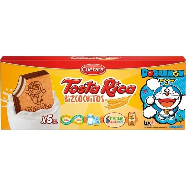 Bizcochito Tosta Rica 5 x 25G - 0.12 kg - Imagen del producto en Findit