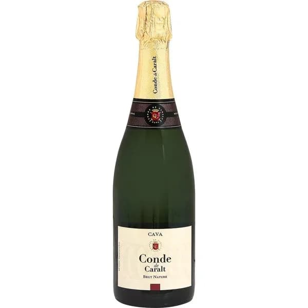 Cava Brut Nature CONDE DE CARALT, botella 75 cl - 0.75 l - Imagen del producto en Findit
