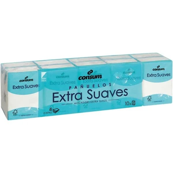 Pañuelo Compacto Cuatro Capas - 9.58 ud - Imagen del producto en Findit