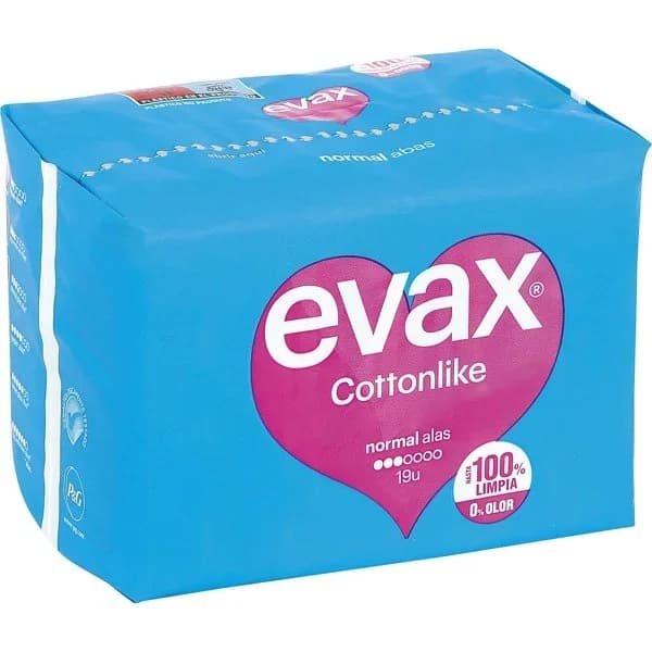 Compresa Cottonlike Normal con Alas - 19.27 ud - Imagen del producto en Findit