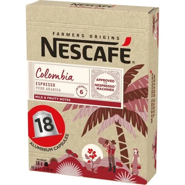 Café Colombia 18 Cápsulas - 18.1 ud - Imagen del producto en Findit