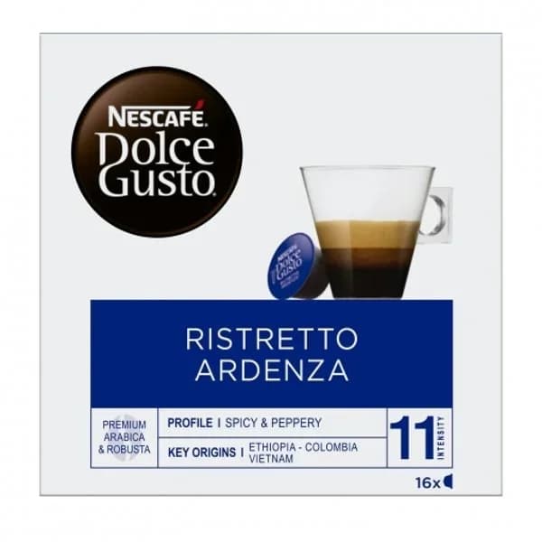 Café Cápsula Ristretto Ardenza 16UD - 16 ud - Imagen del producto en Findit