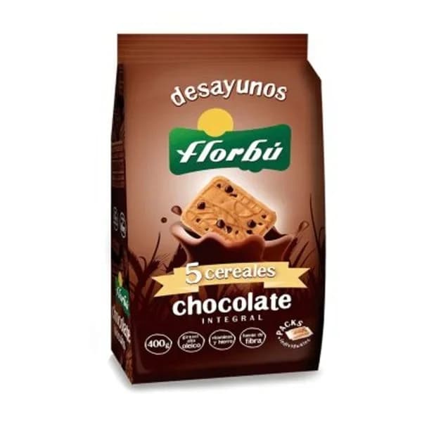 Galleta 5 Cereales con Chocolate 400G - 0.4 kg - Imagen del producto en Findit