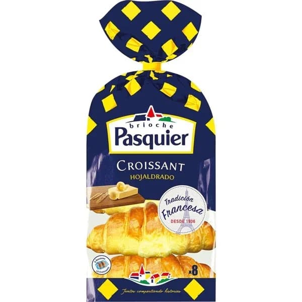 Croissants 8 unidades 320 g - 0.24 kg - Imagen del producto en Findit