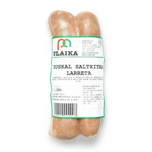 Salchicha Vasca Larreta 300 g - 1 ud - Imagen del producto en Findit