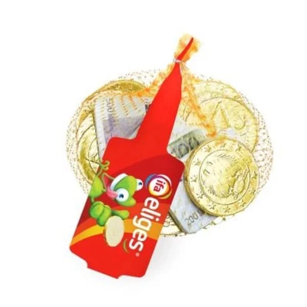 Chocolate monedas 80 g - 0.08 kg - Imagen del producto en Findit