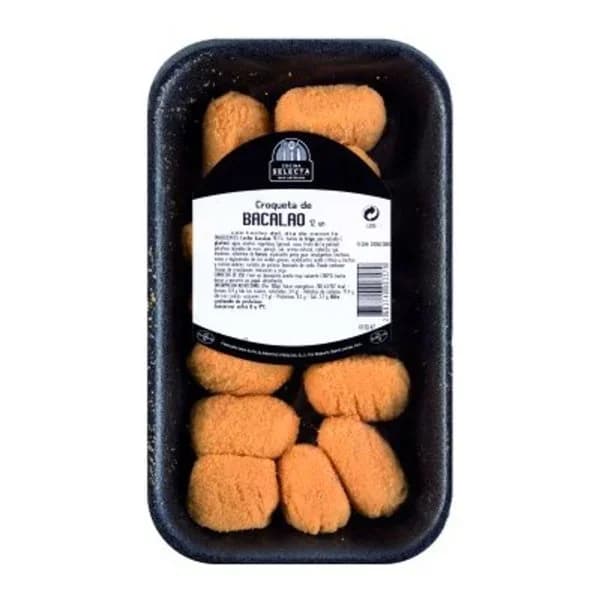 Croquetas de bacalao bandeja (300 g apr) - 1 ud - Imagen del producto en Findit