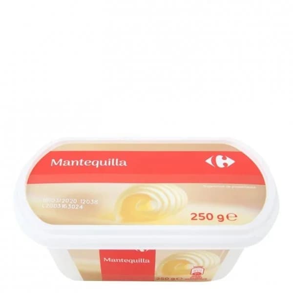 Mantequilla Carrefour 250 g. - 0.25 kg - Imagen del producto en Findit
