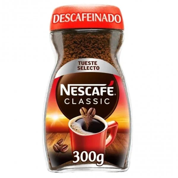 Café soluble descafeinado Nescafé Classic 300 g. - 0.3 kg - Imagen del producto en Findit