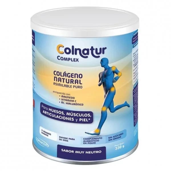 Suplemento alimenticio complex sabor neutro COLNATUR, lata 330 g - 0.33 kg - Imagen del producto en Findit