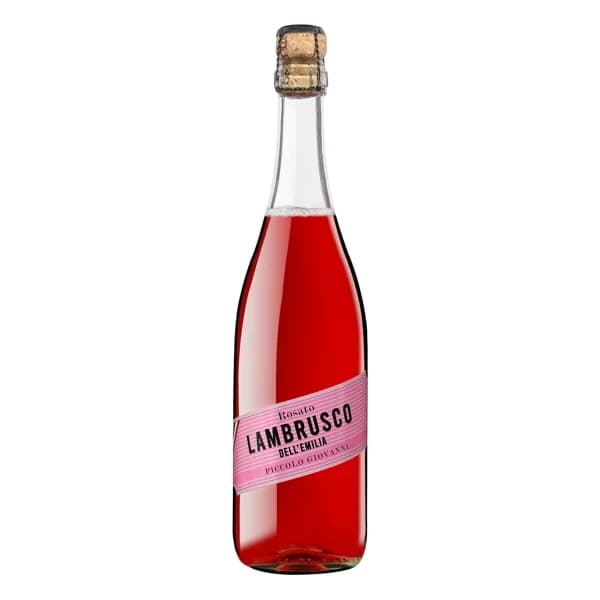 Lambrusco dell'Emilia rosado espumoso Piccolo Giovanni - 0.75 l - Imagen del producto en Findit