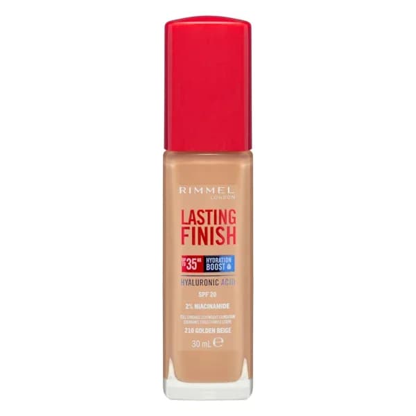 Maquillaje fluido Lasting Finish Rimmel London 210 Golden beige - 1 ud - Imagen del producto en Findit