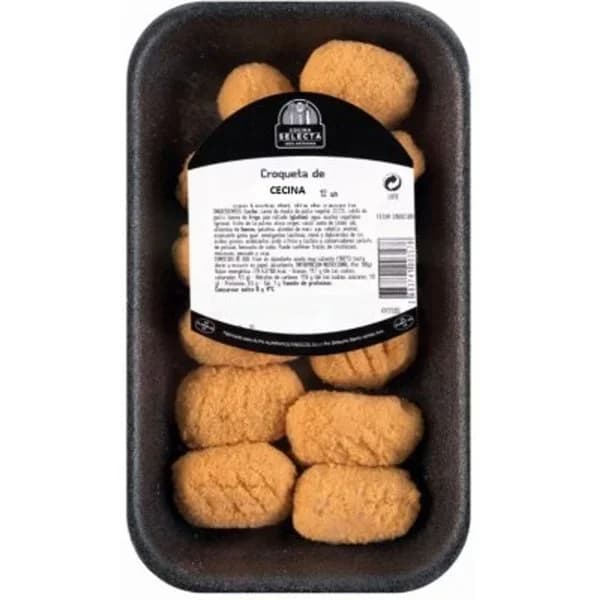 Croqueta de cecina selecta bandeja (300 g apr) - 1 ud - Imagen del producto en Findit