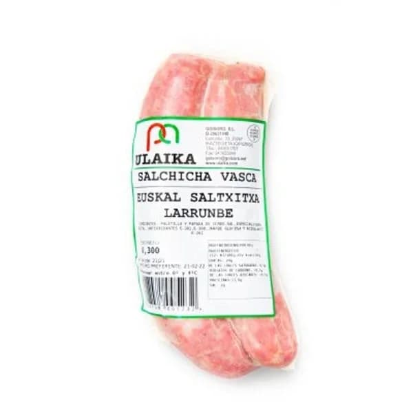Salchicha Vasca Larrunbe 300 g - 1 ud - Imagen del producto en Findit
