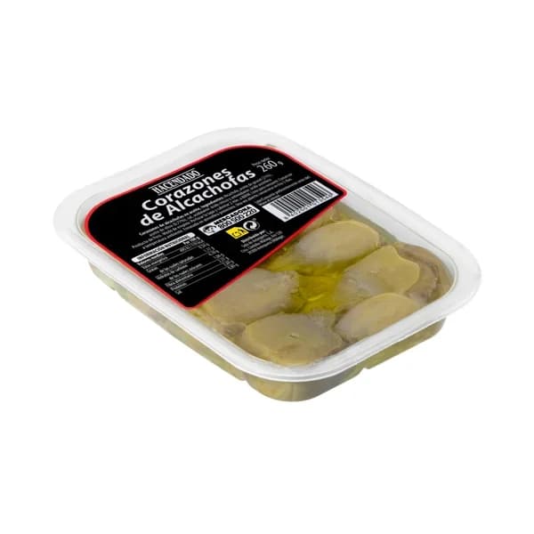 Corazones de alcachofa Hacendado - 0.26 kg - Imagen del producto en Findit