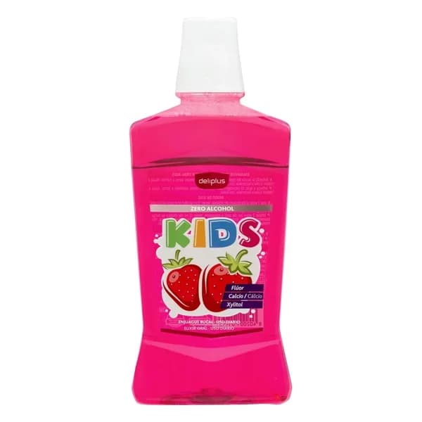 Enjuague bucal Kids Deliplus zero alcohol - 0.5 l - Imagen del producto en Findit