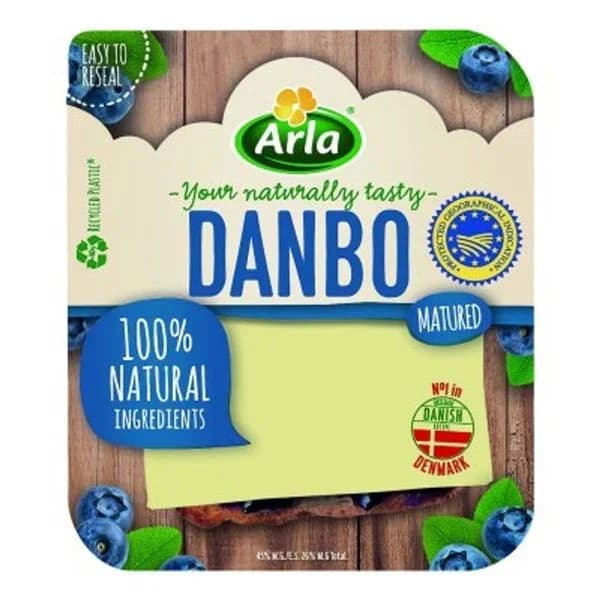 Queso en lonchas Danbo Arla 150 g. - 0.15 kg - Imagen del producto en Findit
