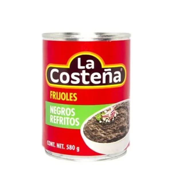 Frijoles negros refritos 580 g - 0.58 kg - Imagen del producto en Findit