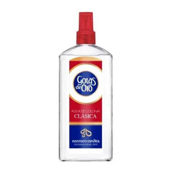 Agua de colonia clasica GOTAS DE ORO, spray 400 ml - 1 ud - Imagen del producto en Findit