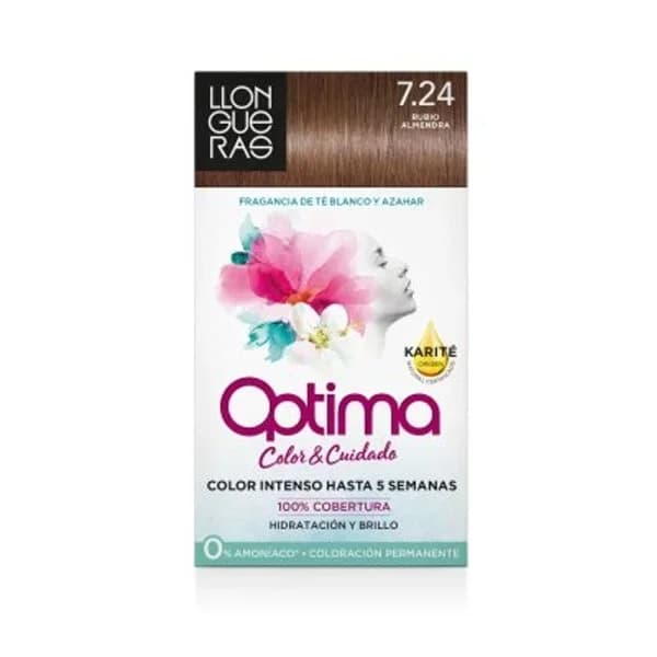 Tinte cabello rubio almendrado 7,24 - 1 ud - Imagen del producto en Findit
